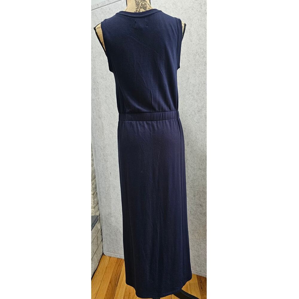 Lou & Grey Signature Soft Jersey Twist Dress, Tank, Maxi, Long, Size M - Picture 4 of 11